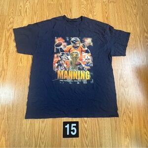 Men’s Vintage Navy Peyton Manning Graphic T-Shirt L/XL